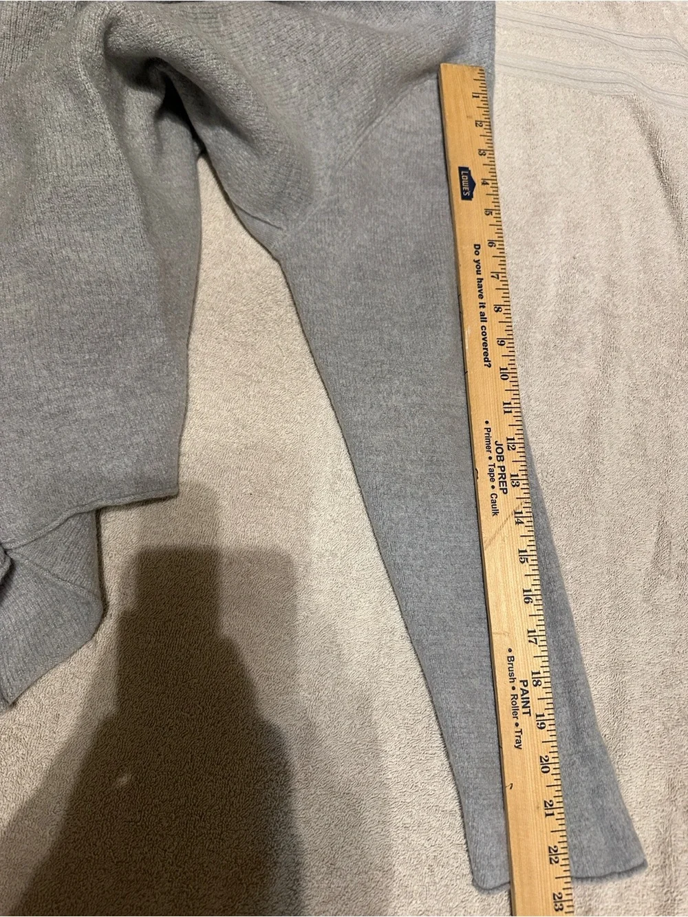 G/FORE Men's Grey wool hoodie XL